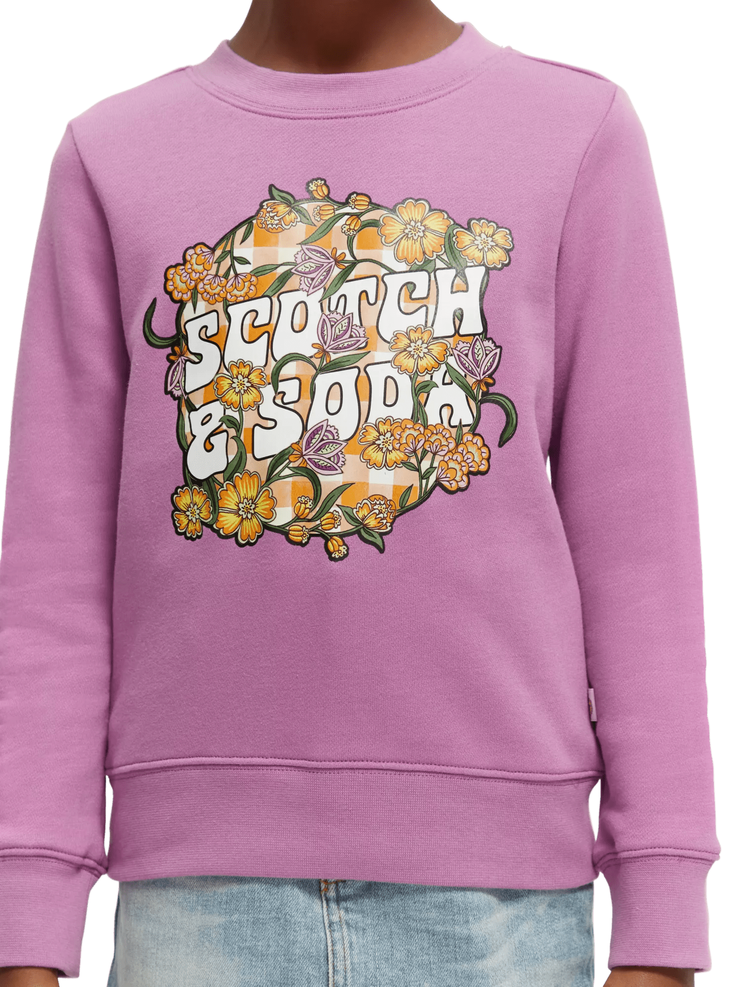 Scotch & Soda Regular fit artwork sweatshirt NHD-DTL1