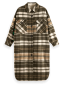 Scotch & Soda Checked wool-blended jacket MDL-CRP