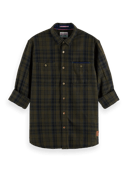 Scotch & Soda Regular-fit checked flannel shirt NHD-CRP