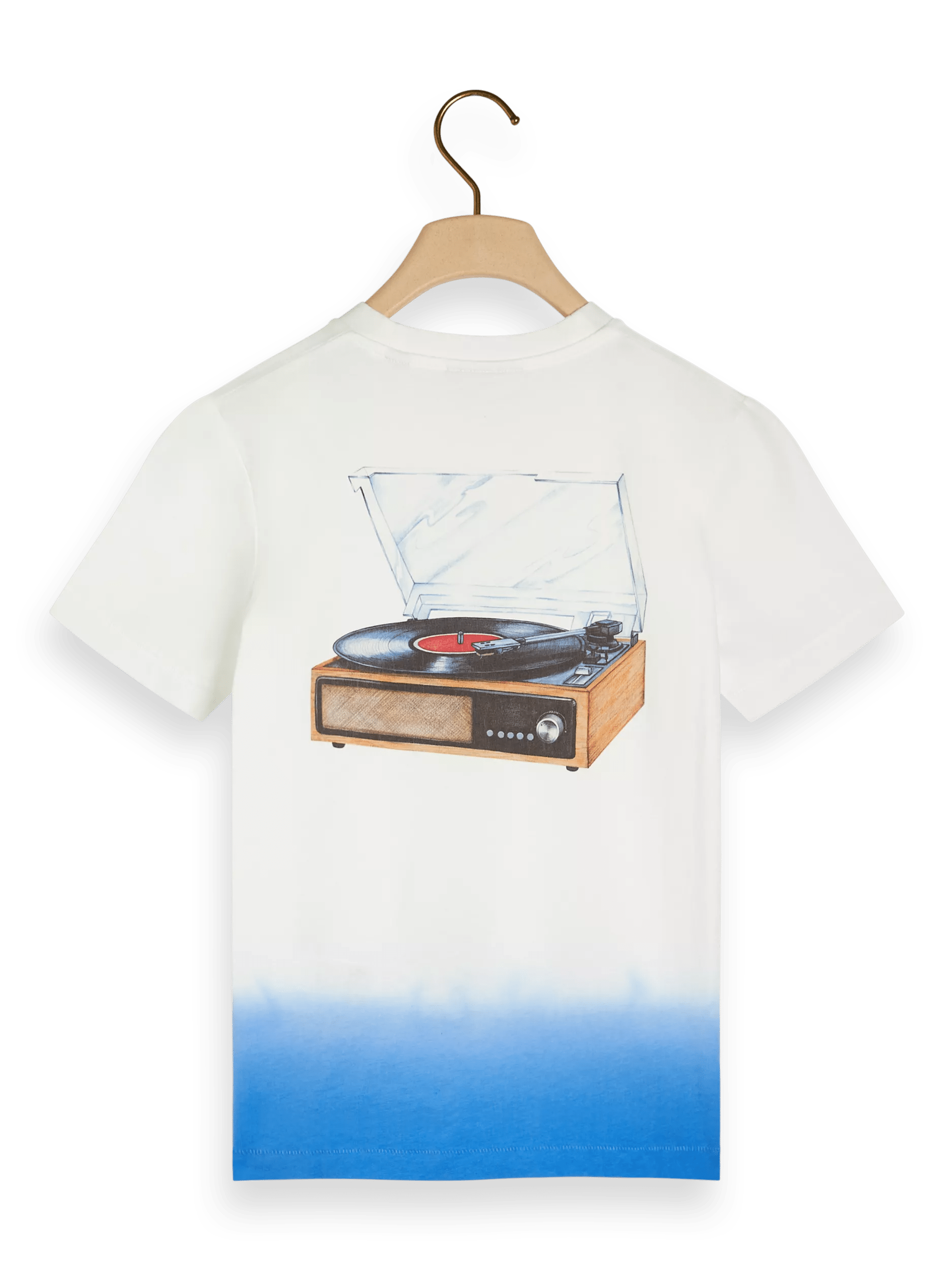 Scotch & Soda T-shirt dip-dye coupe décontractée BCK