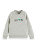 Scotch & Soda Regular fit artwork raglan sweatshirt NHD-BCK