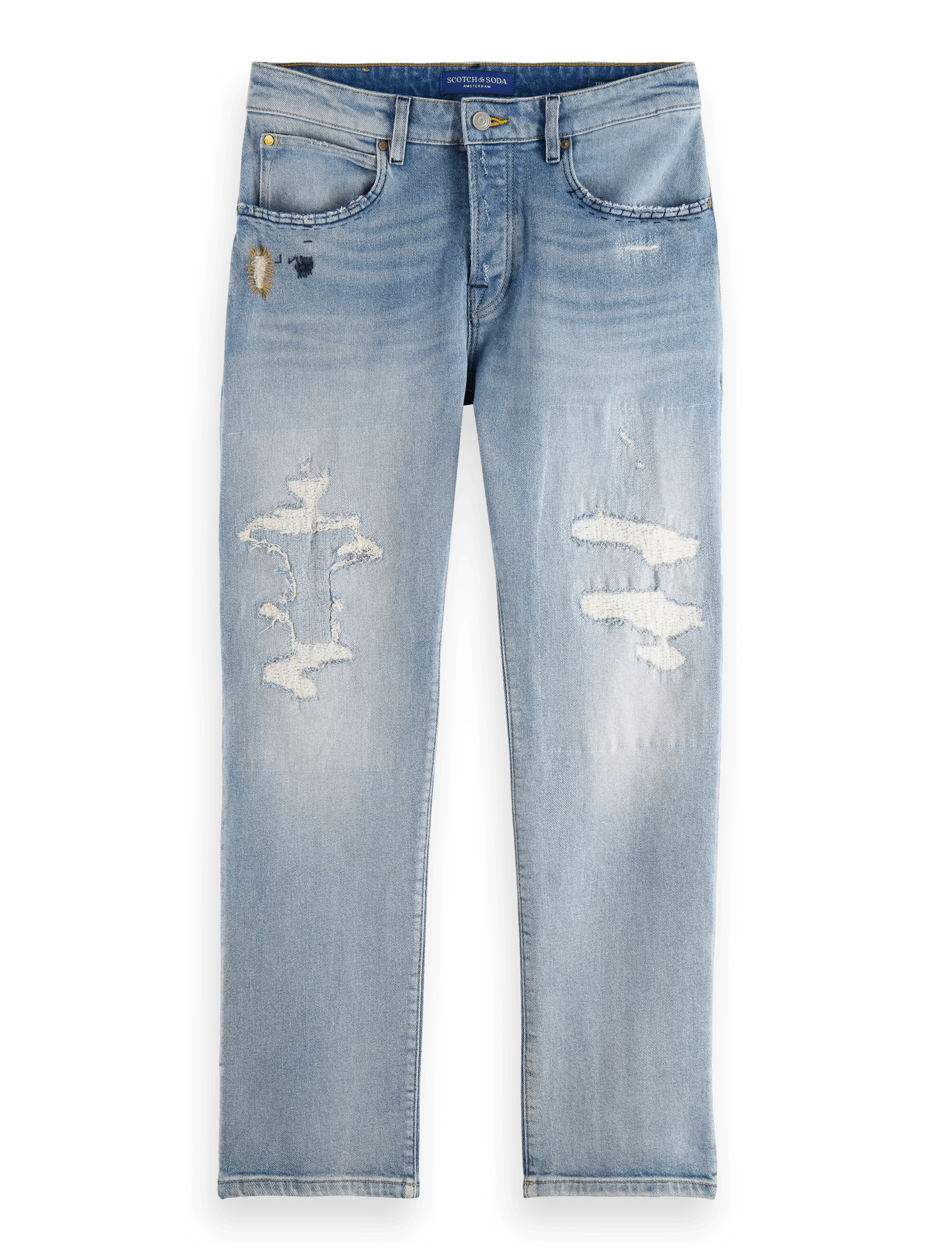 Scotch & Soda De Zee regular jeans met rechte pijpen FNT