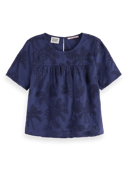Scotch & Soda Embroidered blouse FNT