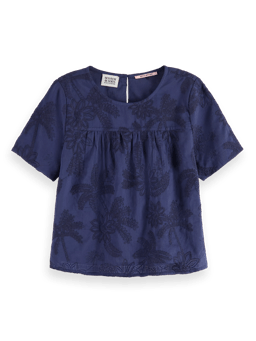 Scotch & Soda Embroidered blouse FNT
