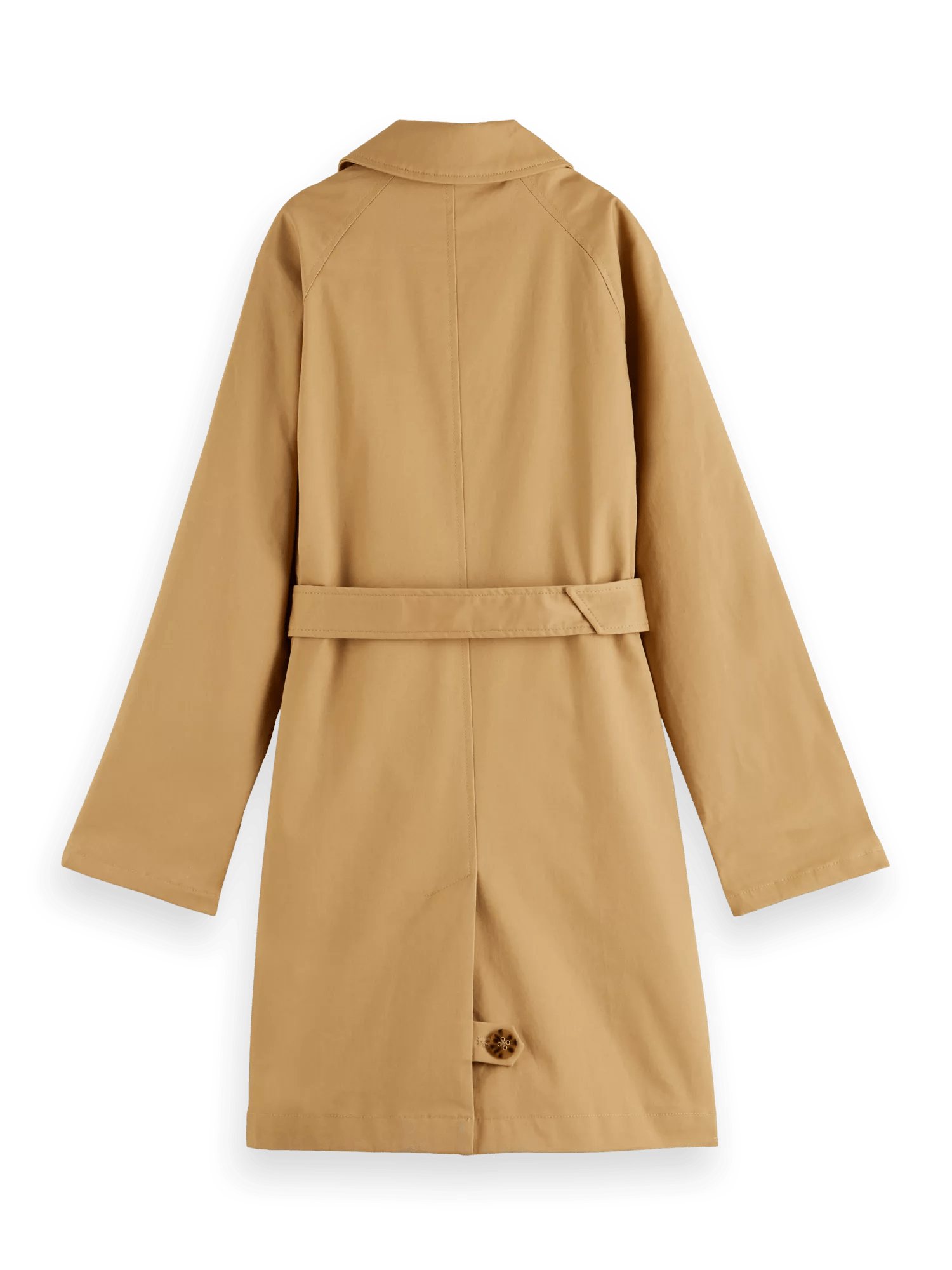 Scotch & Soda Contrast detail trench coat BCK