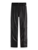 Scotch & Soda Leren broek met rechte pijpen, hoge taille FIT-CRP