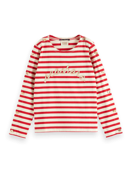 Scotch & Soda Breton striped T-shirt FNT