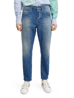 Scotch & Soda De Dean loose tapered-fit jeans - Galaxy Blue NHD-CRP