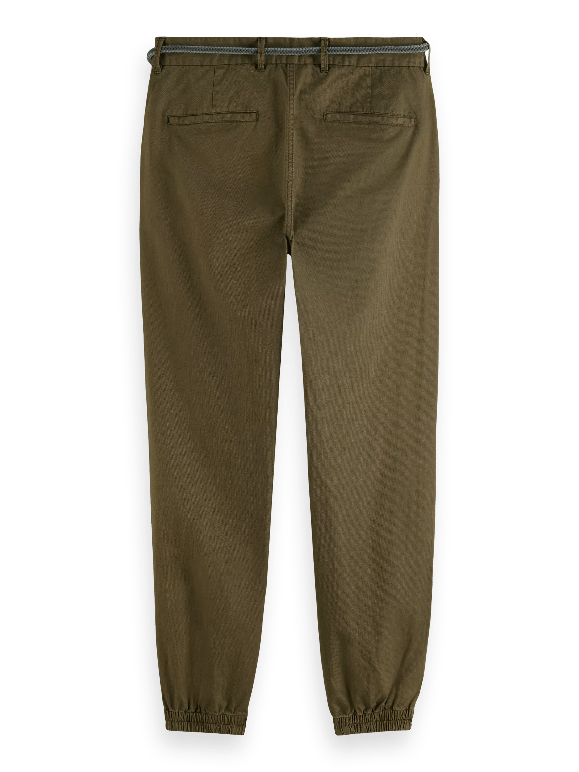 Scotch & Soda Relaxed linen-blended chino jogger BCK