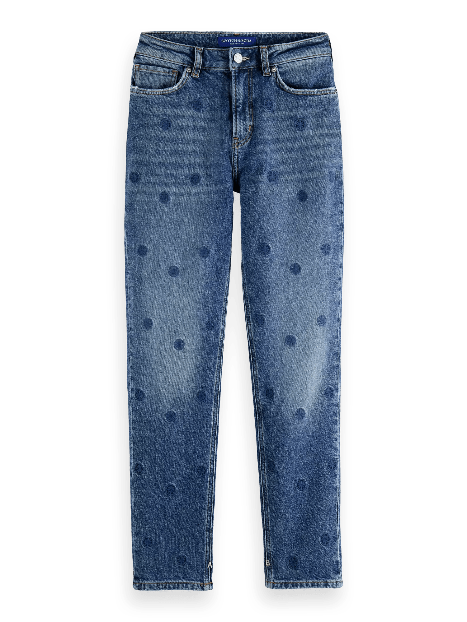 Scotch & Soda High Five high-rise slim fit jeans FNT