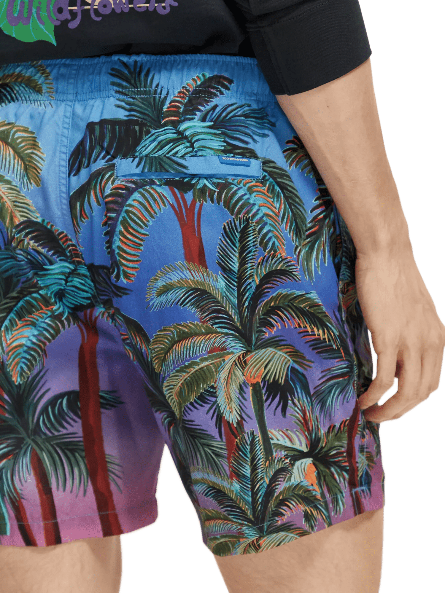 Scotch & Soda Mid length - Placement Printed swimshort NHD-DTL2