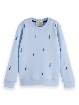 Scotch & Soda Regular fit embroidered sweatshirt FNT