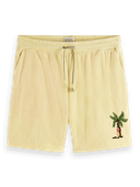 Scotch & Soda Embroidered towelling Bermuda shorts NHD-CRP