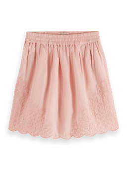Scotch & Soda Delicate embroidered mini skirt with inner short FNT