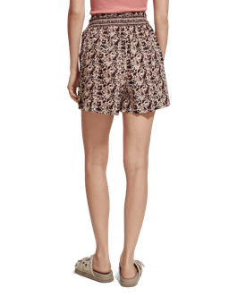 Scotch & Soda High rise floral shorts FIT-BCK