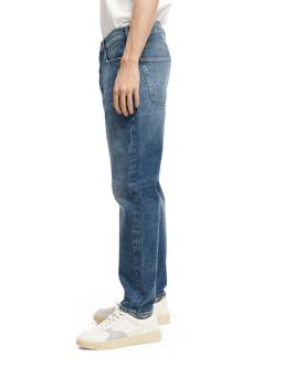 Scotch & Soda De Drop regular tapered-fit jeans van biologisch materiaal NHD-SDE