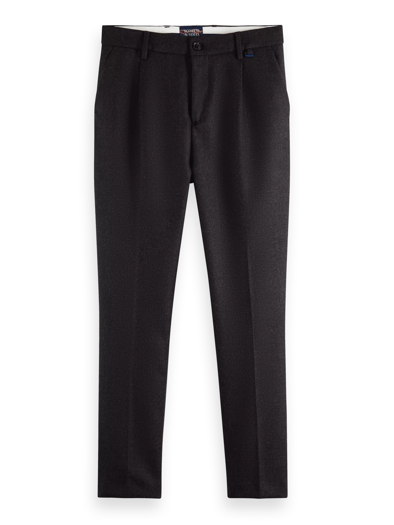 Scotch & Soda Pleated wool-blended dress trousers FNT
