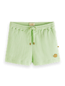 Scotch & Soda Crinkle-cotton shorts NHD-CRP