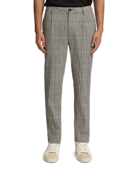 Scotch & Soda The Blake checked trousers FIT-CRP