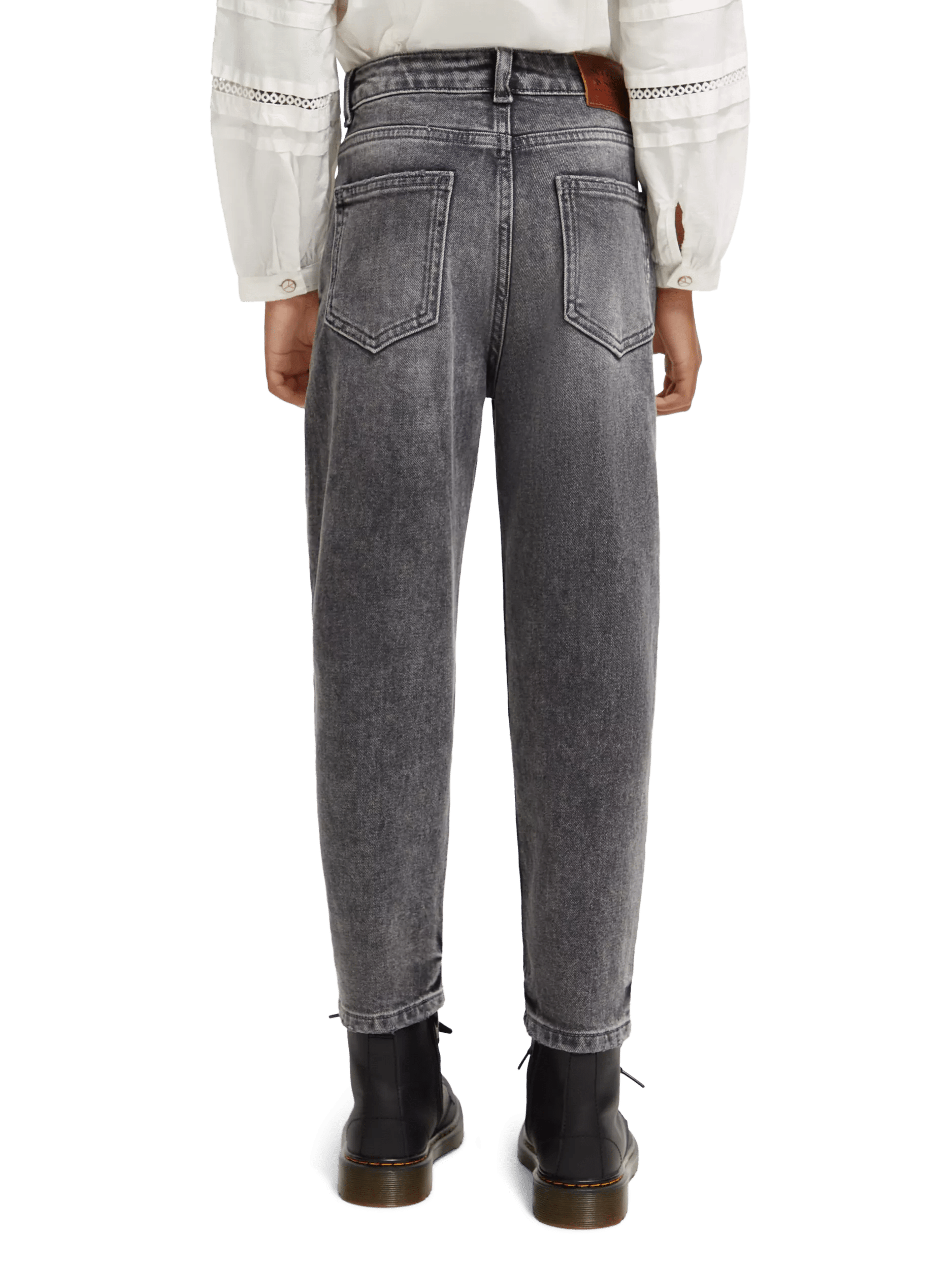 Scotch & Soda The Tide high-rise balloon fit jeans MDL-BCK