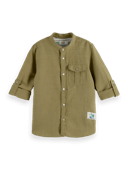 Scotch & Soda Linen long-sleeved shirt FNT