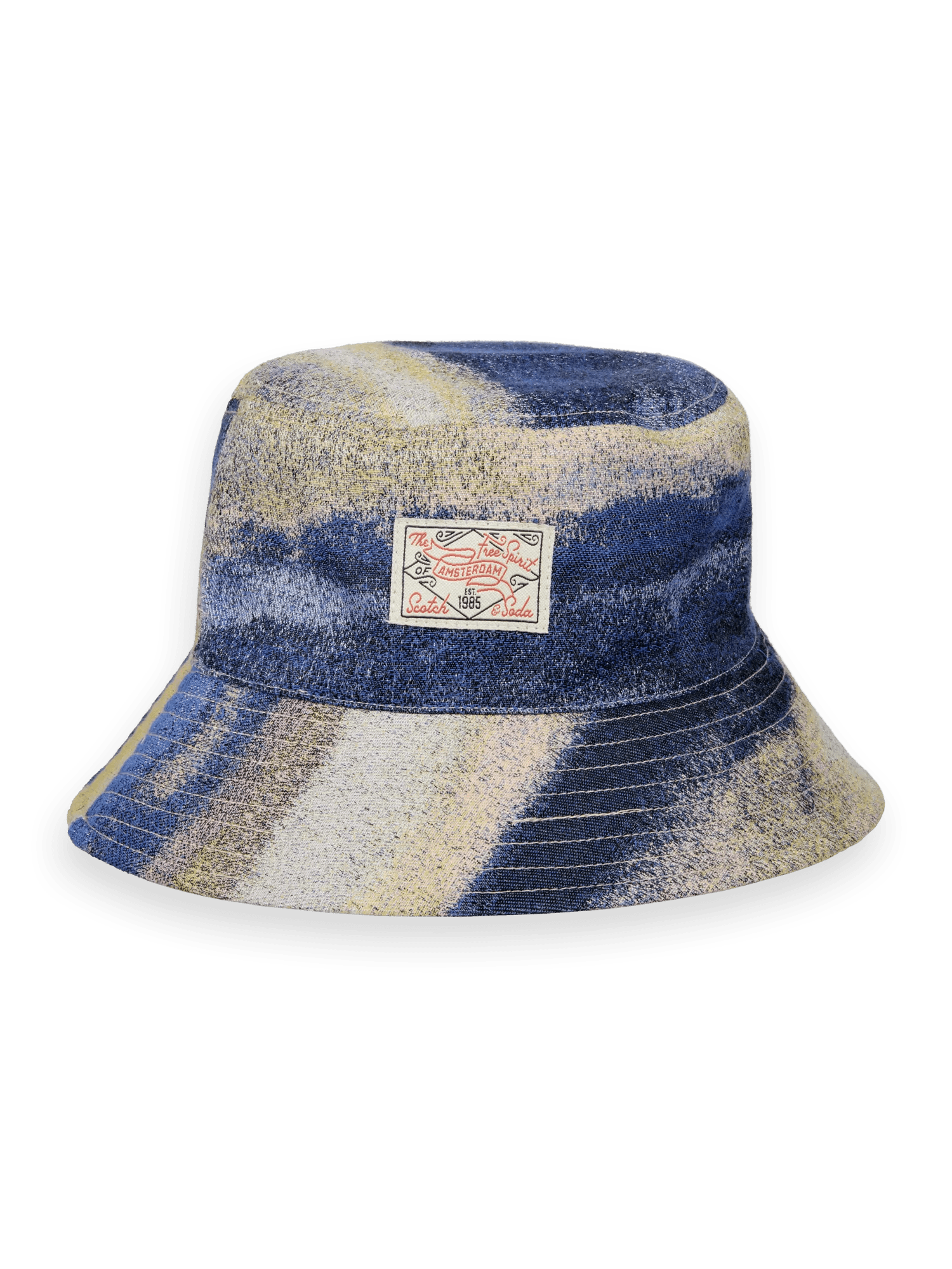 Reversible jacquard bucket hat