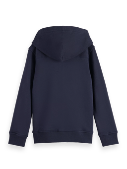 Scotch & Soda Regular fit zip-through hoodie BCK