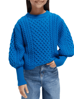 Scotch & Soda Chunky cable-knit sweater NHD-CRP