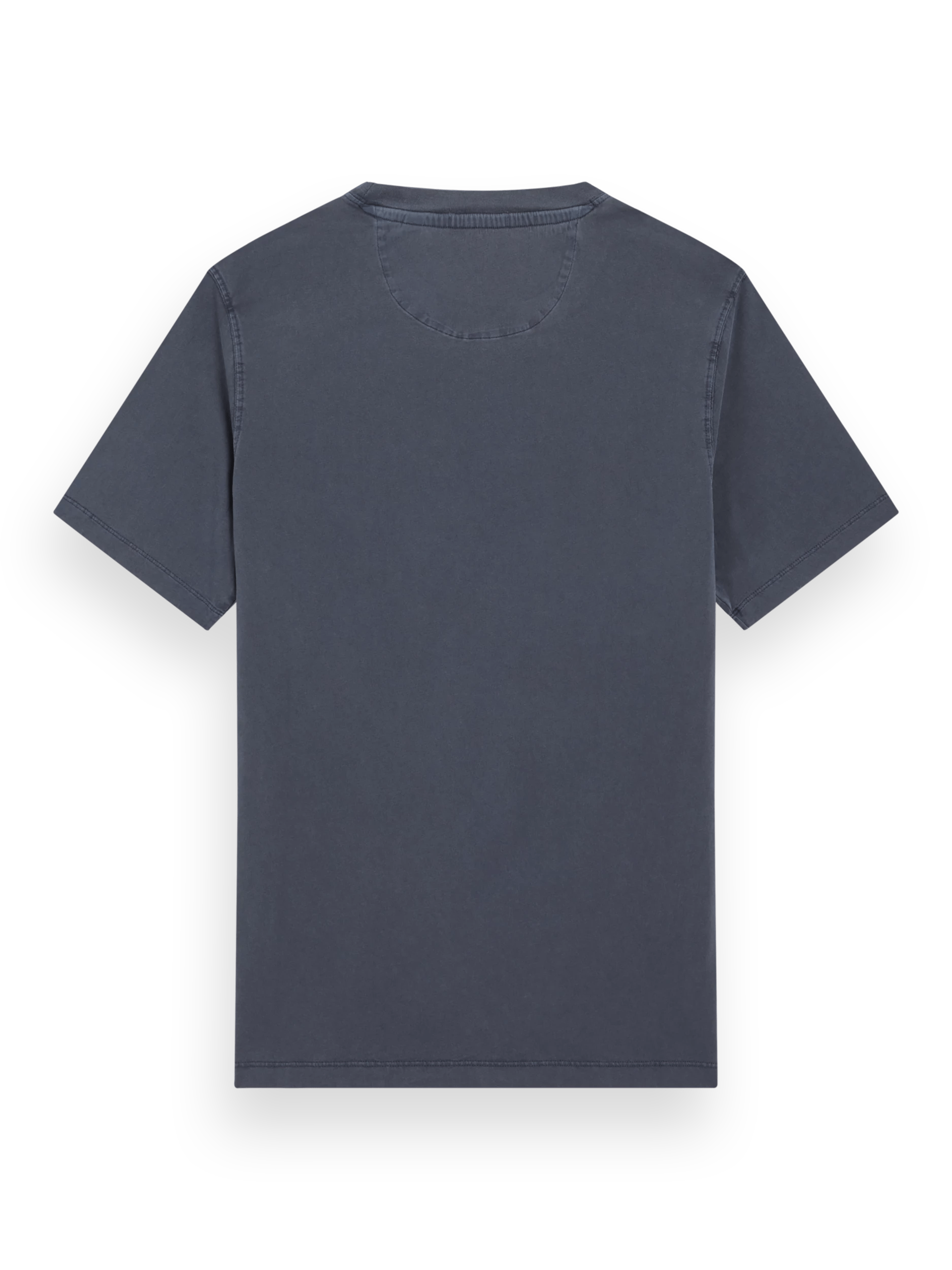 Scotch & Soda Garment-dyed logo T-Shirt BCK