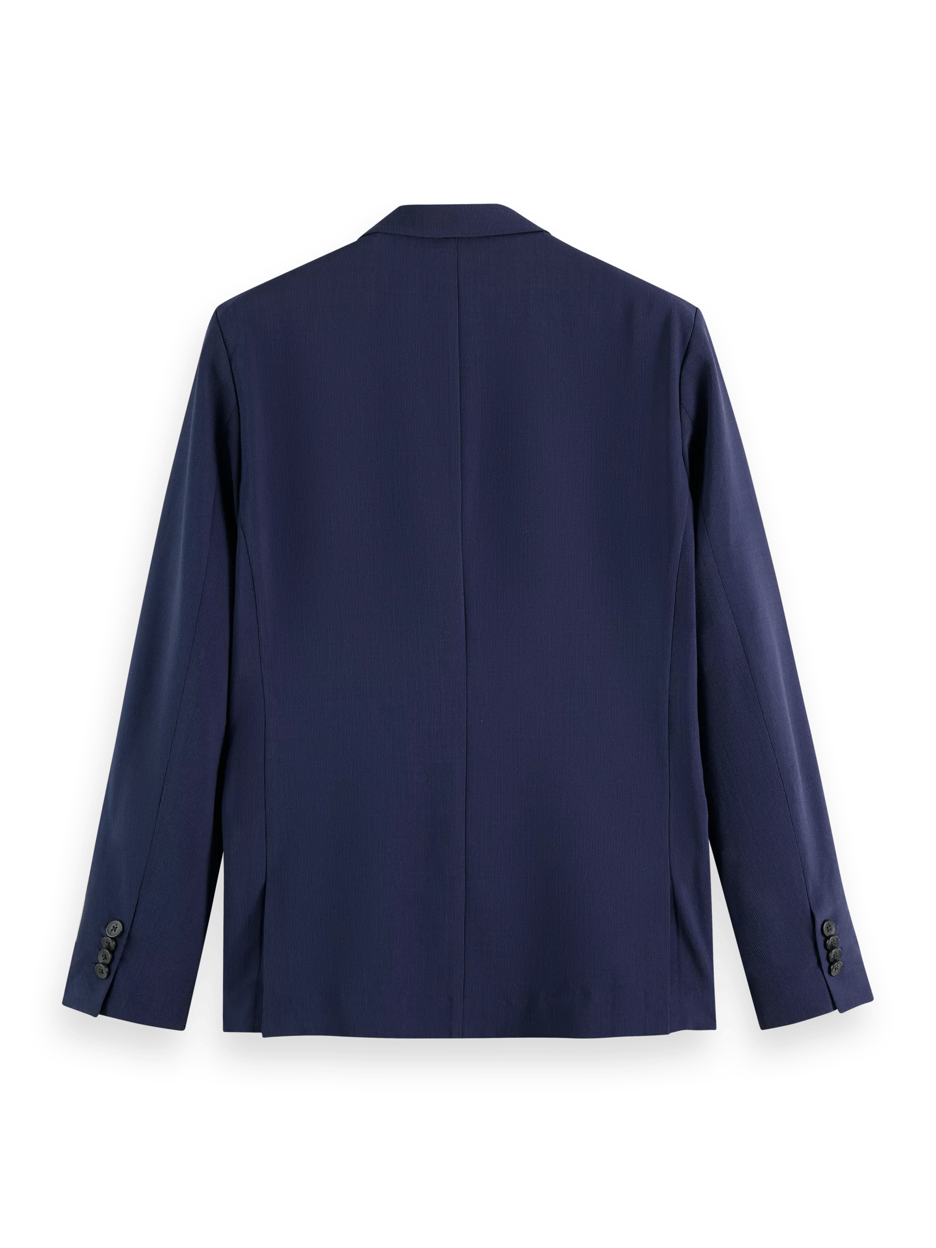 Scotch & Soda Single-breasted wool-blended blazer BCK