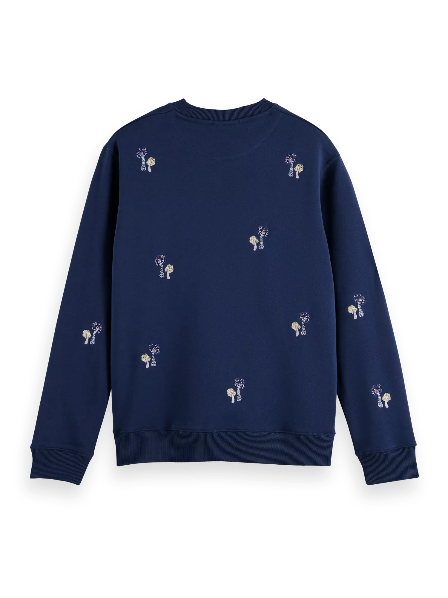 Scotch & Soda Regular fit embroidered sweatshirt BCK