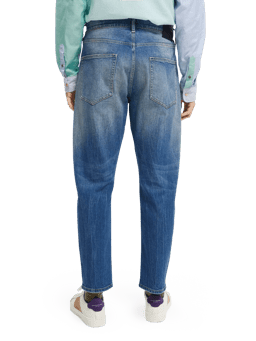 Scotch & Soda De Dean loose tapered-fit jeans - Galaxy Blue NHD-BCK