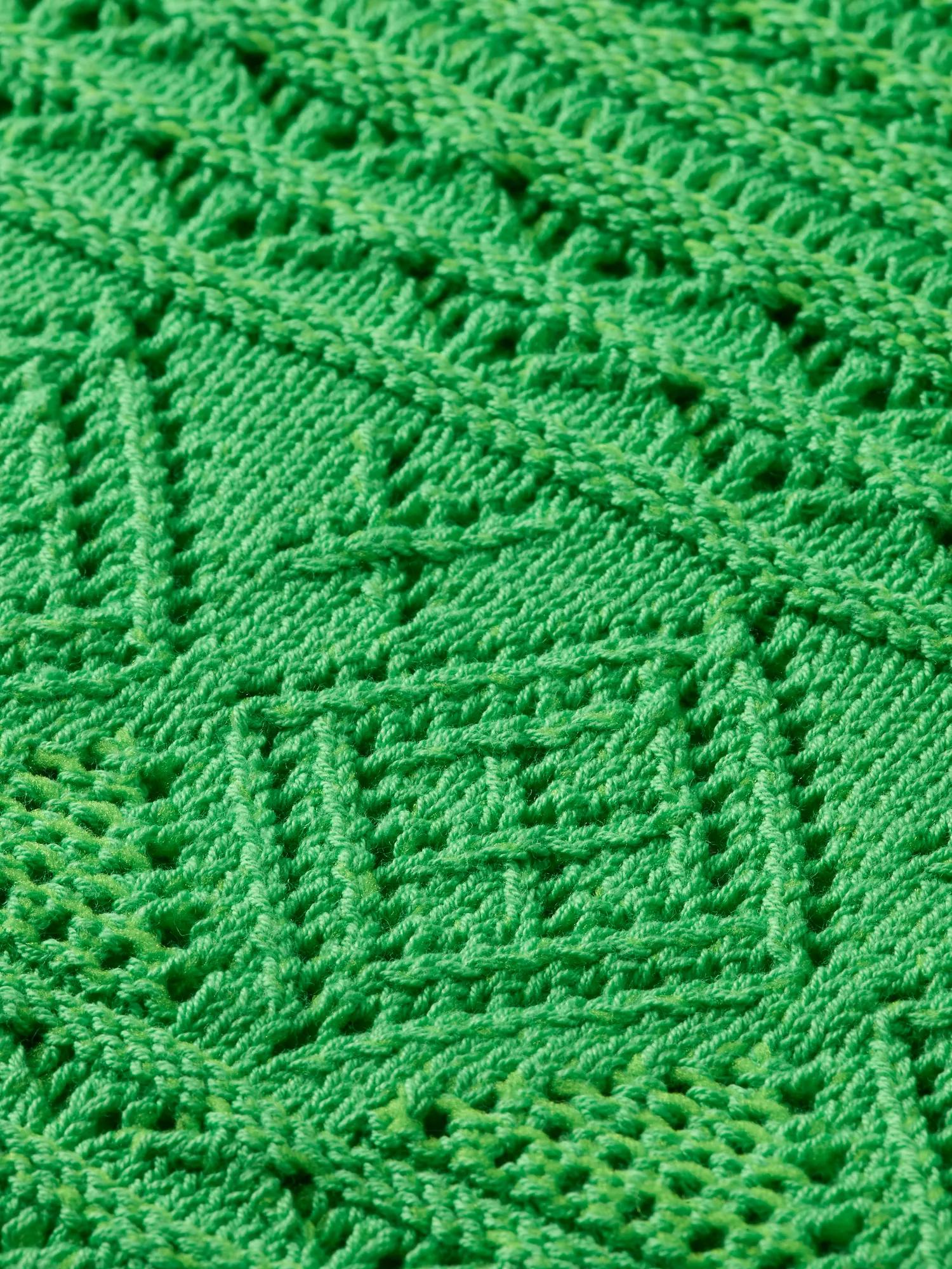 Scotch & Soda Pointelle crop knitted vest DTL6