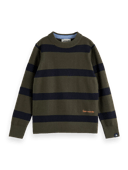 Scotch & Soda Striped wool-blended sweater MDL-CRP