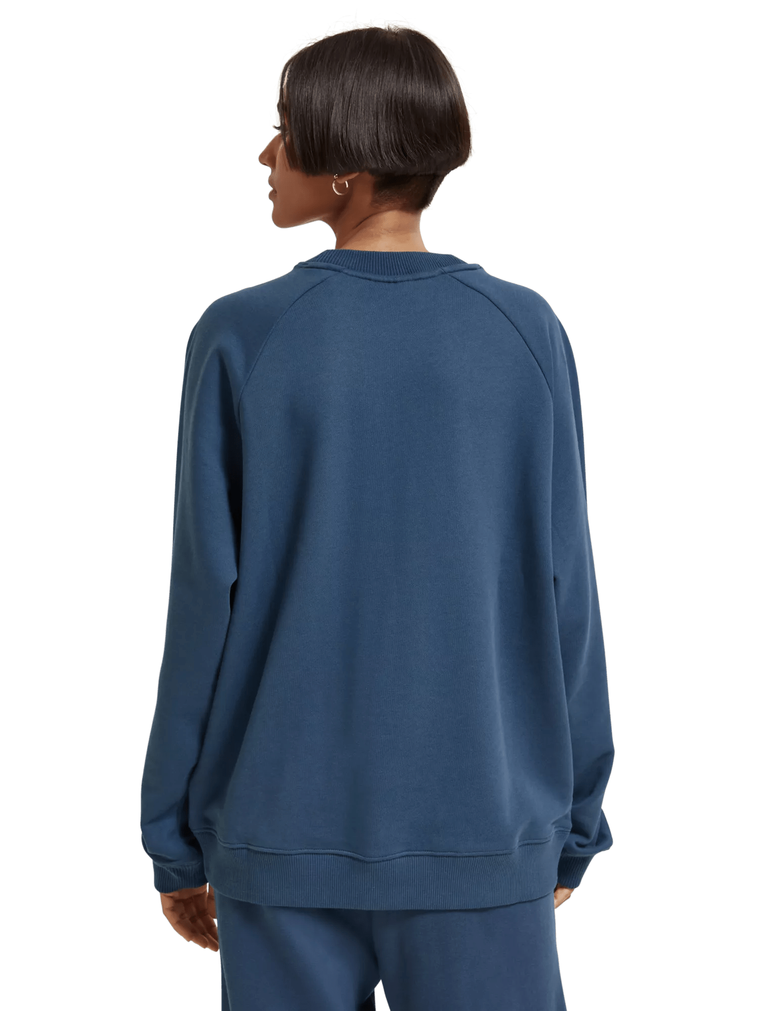 Scotch & Soda Uniseks sweatshirt met ronde hals MDL-BCKW