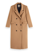 Scotch & Soda Double-breasted wool coat MDL-CRP