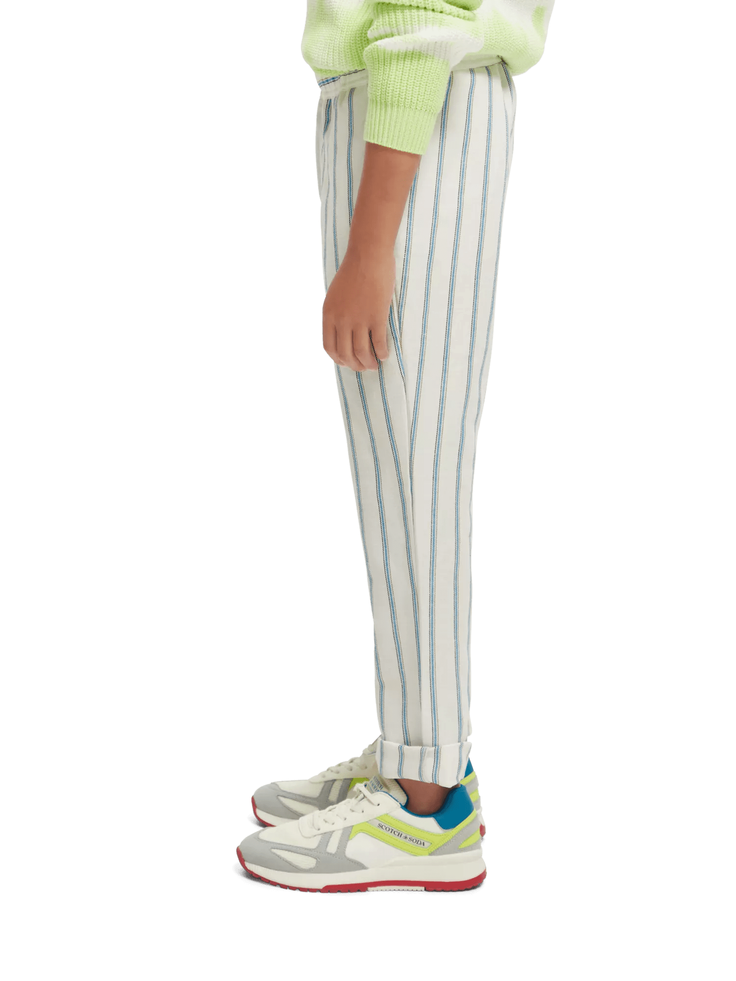 Scotch & Soda Hose im Relaxed Tapered Fit aus Leinenmischung NHD-SDE