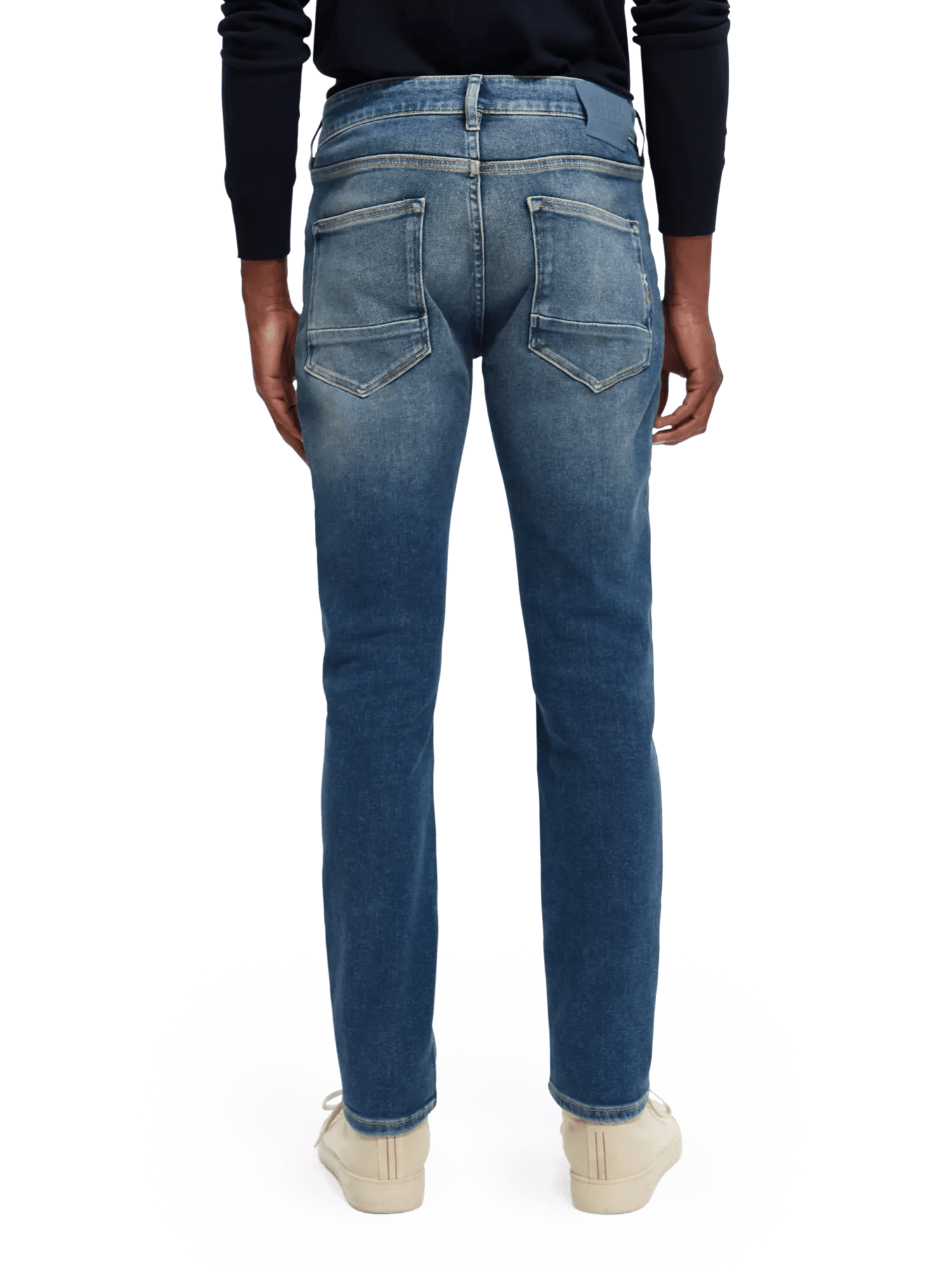 Scotch & Soda Seasonal Essentials Skim super slim jeans  — Everywhere Blue MDL-BCK