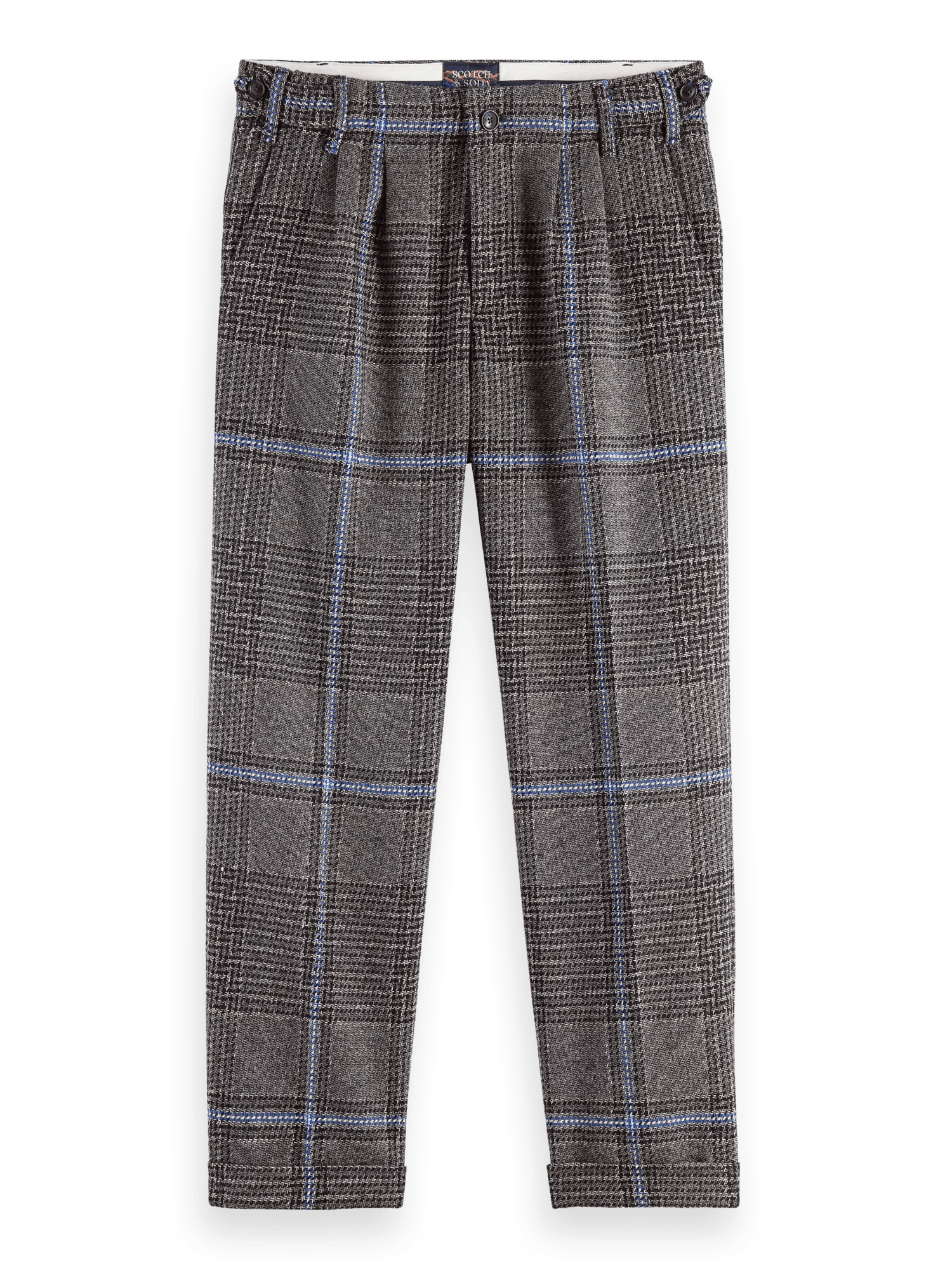 Scotch & Soda Checked formal trousers FNT