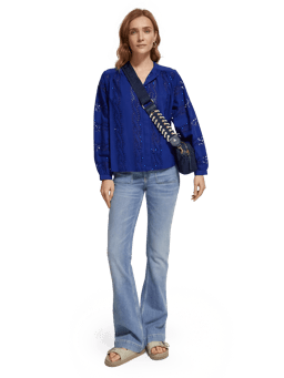 Scotch & Soda Broderie anglaise blouse MDL-FNT