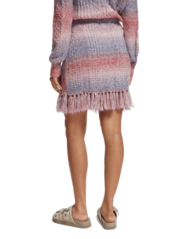 Scotch & Soda Space-dye knitted skirt MDL-BCK