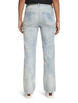 Scotch & Soda De Sky high-rise jeans met rechte pijpen FIT-BCK