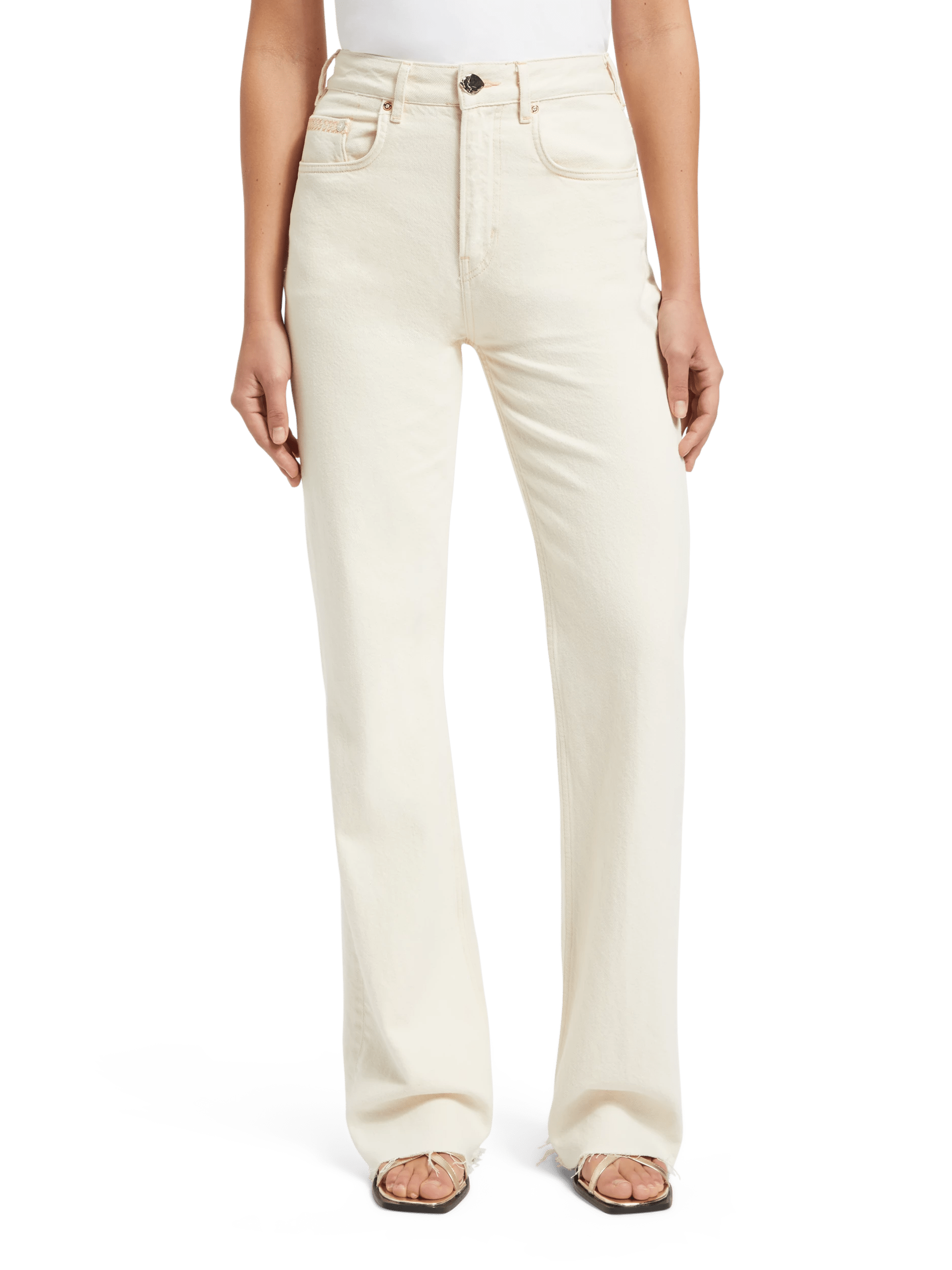 Scotch & Soda The Glow high-rise bootcut jeans FIT-CRP
