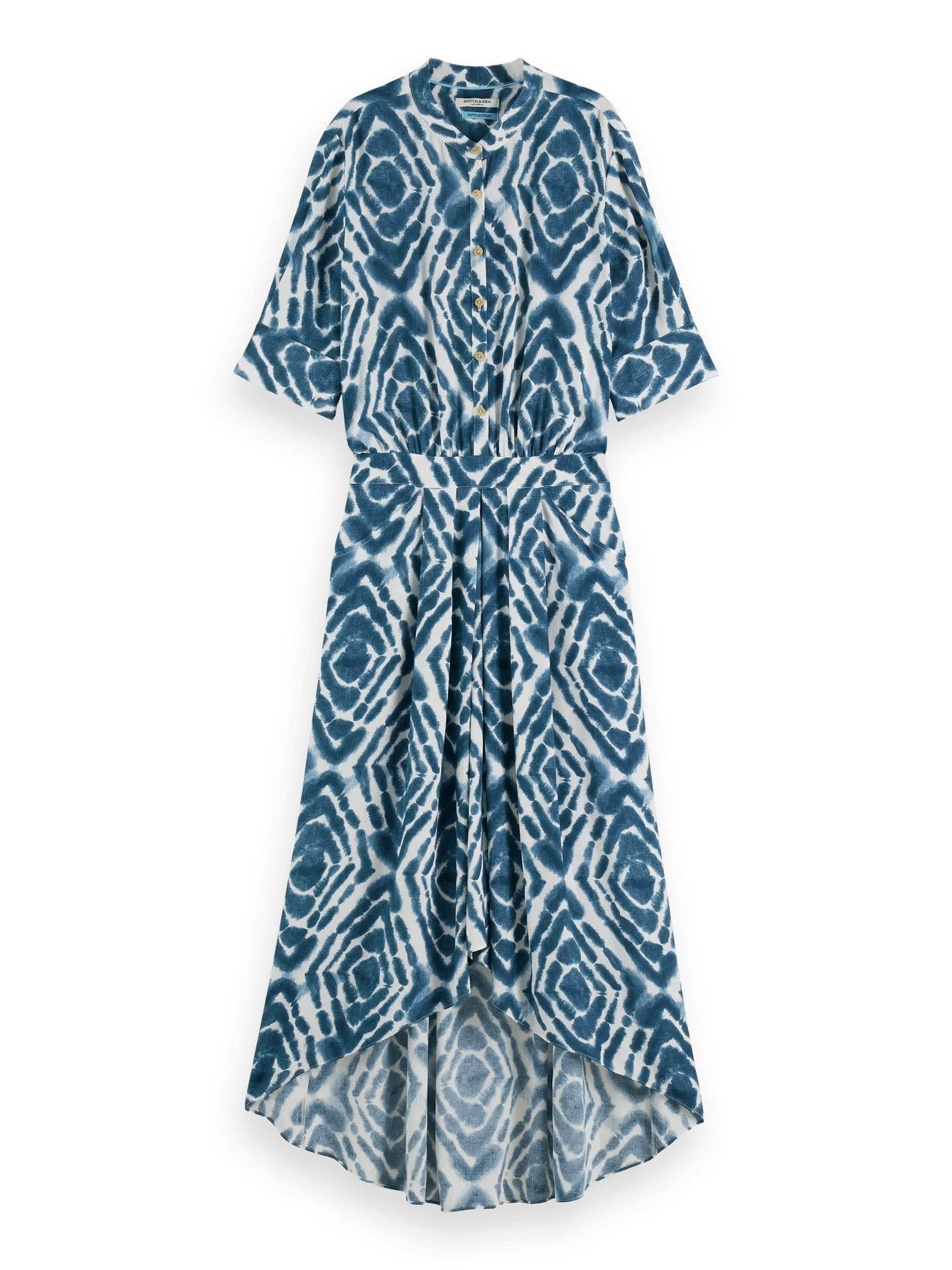 Scotch & Soda Midi-jurk met korte mouwen FNT