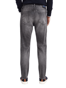 Scotch & Soda The Drop regular tapered jeans MDL-BCK