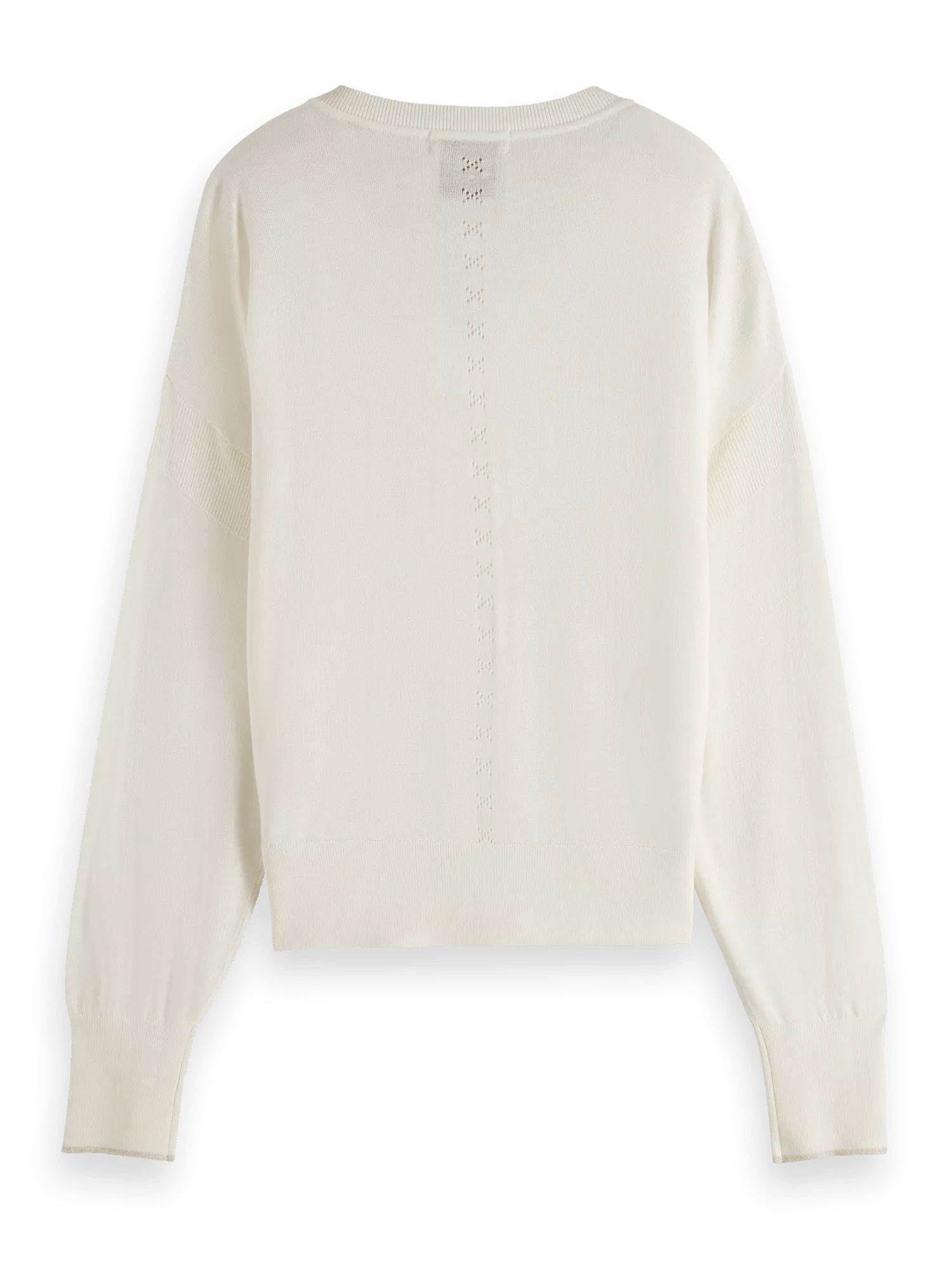 Pearly V-neck ultra-soft sweatshirt, Scotch & Soda
