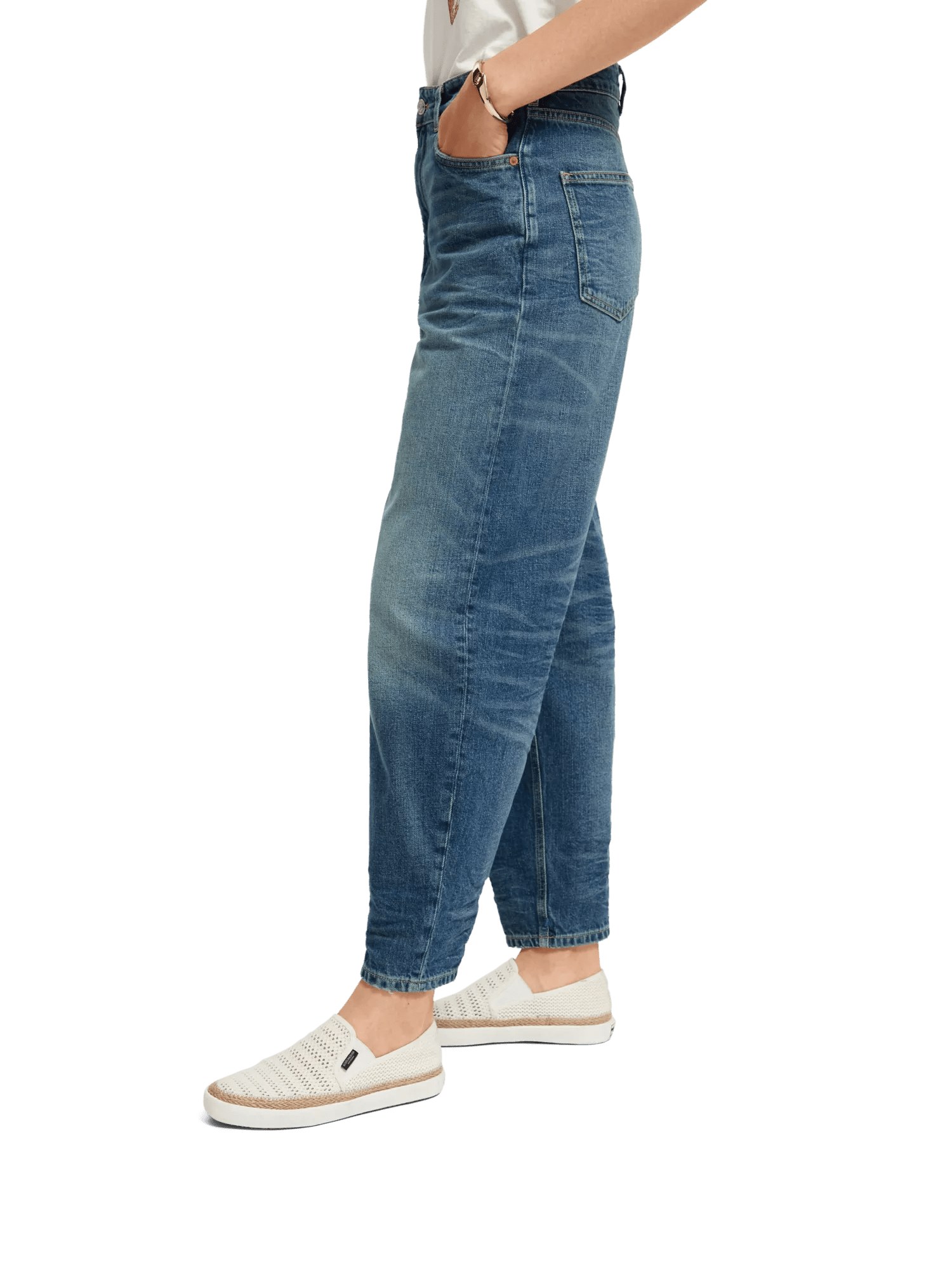 Scotch & Soda The Tide high-rise balloon fit jeans MDL-SDE