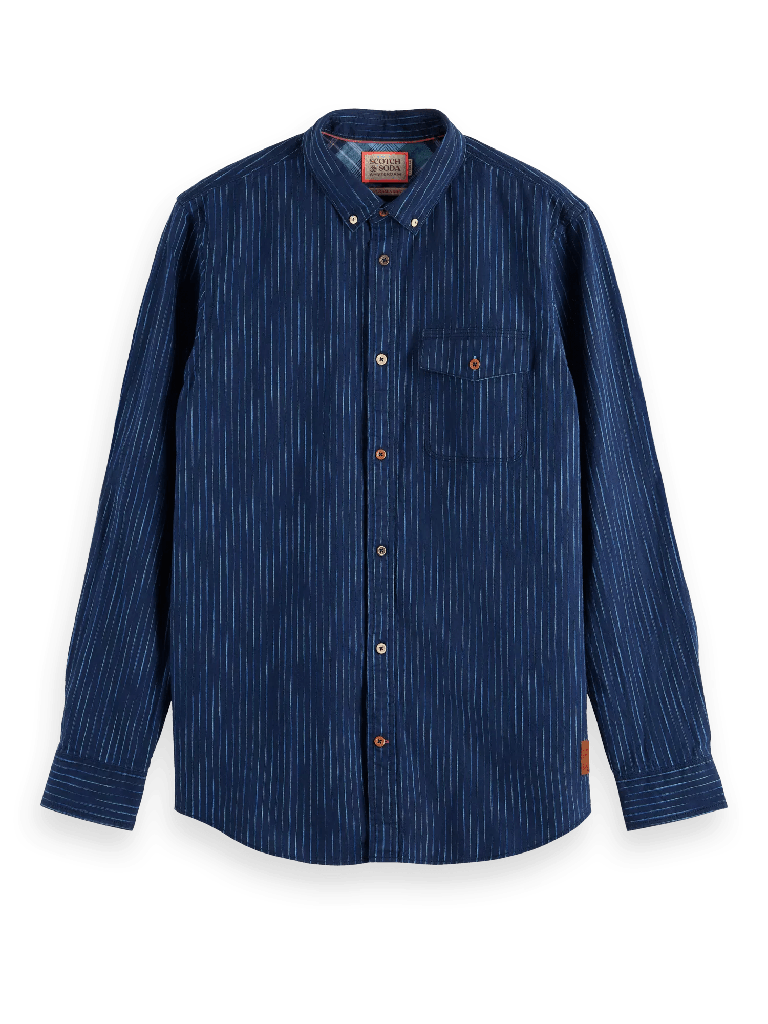 Regular fit linen shirt
