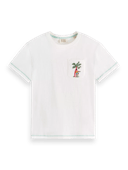Scotch & Soda Skate-fit short-sleeved T-shirt in Organic Cotton FNT
