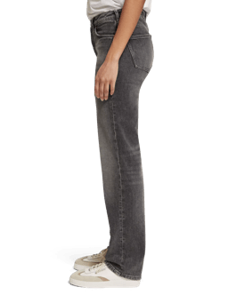 Scotch & Soda Jean The Sky high-rise straight leg-fit FIT-SDE
